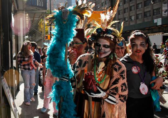 Zombie berkeliaran di Amerika