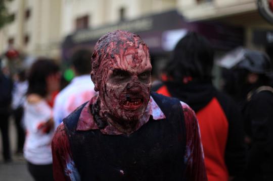 Zombie berkeliaran di Amerika
