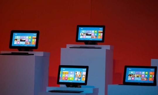 Peluncuran Microsoft Windows 8 di New York