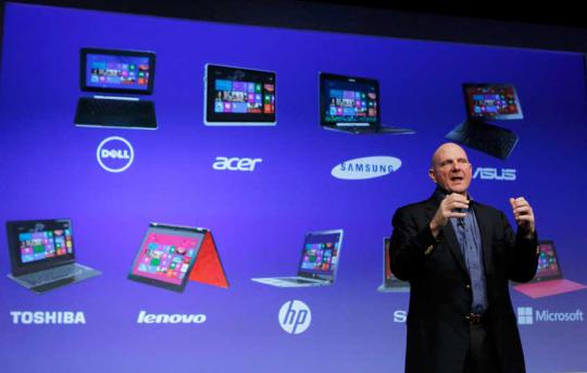 Peluncuran Microsoft Windows 8 di New York