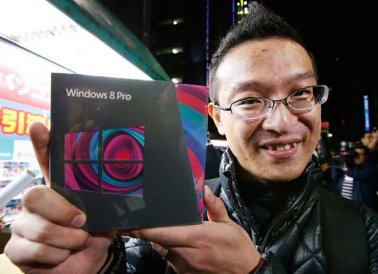 Peluncuran Microsoft Windows 8 di New York