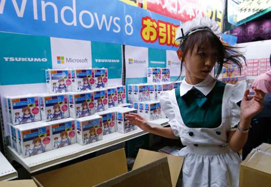 Peluncuran Microsoft Windows 8 di New York