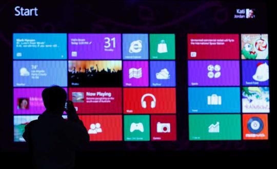 Peluncuran Microsoft Windows 8 di New York