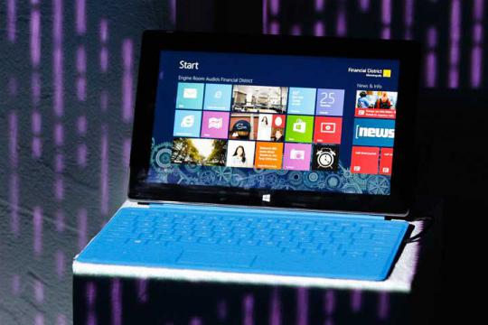 Peluncuran Microsoft Windows 8 di New York