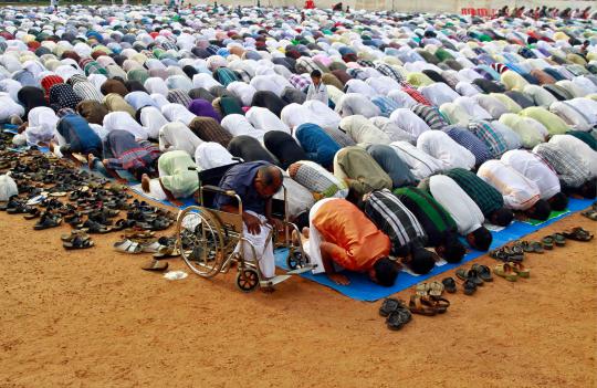 Salat Idul Adha di berbagai belahan dunia