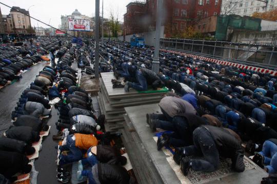 Salat Idul Adha di berbagai belahan dunia