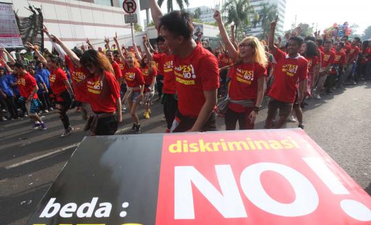 Aksi Indonesia tanpa diskriminasi 