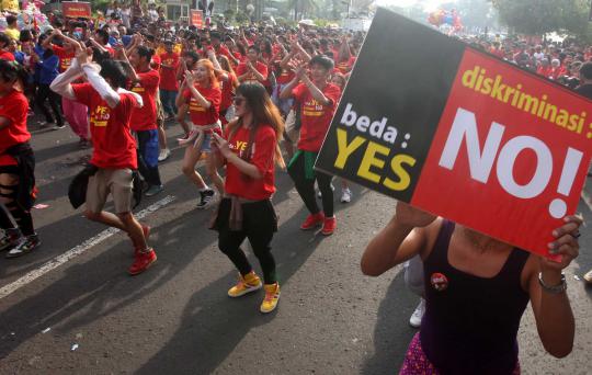 Aksi Indonesia tanpa diskriminasi 