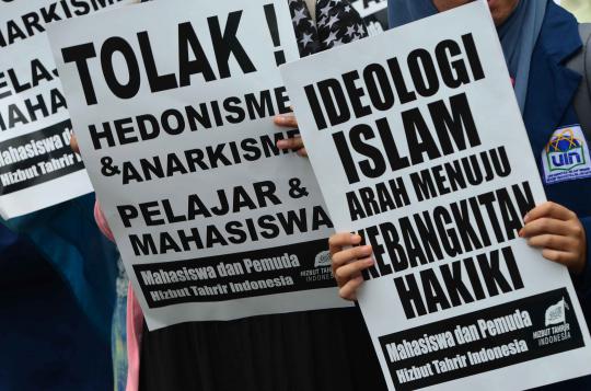 Pemuda HTI serukan 'Tolak Anarkisme dan Hedonisme'