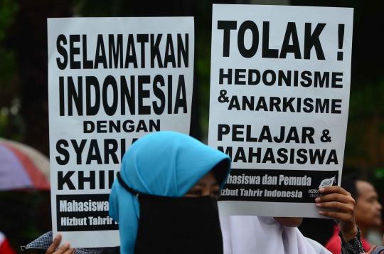 Pemuda HTI serukan 'Tolak Anarkisme dan Hedonisme'