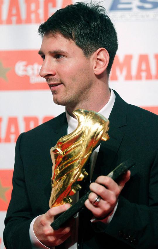 Lionel Messi dianugerahi trofi Golden Boot