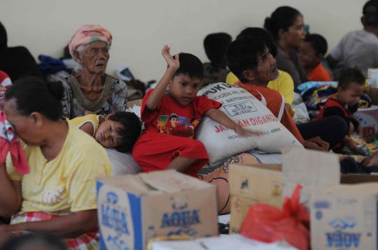 Pengungsi kerusuhan Lampung Selatan