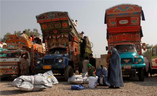 Pengungsi Afghanistan di Pakistan dipulangkan