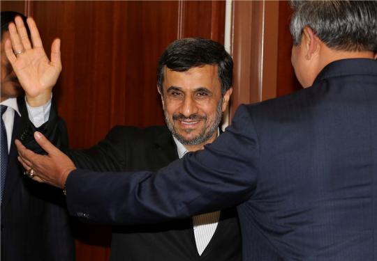 SBY sambut Mahmoud Ahmadinejad