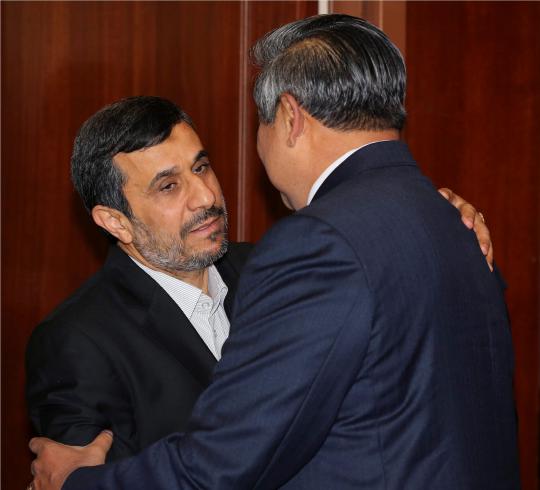 SBY sambut Mahmoud Ahmadinejad