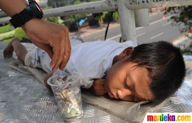Foto : Tetap bermimpi walau di jalanan merdeka.com