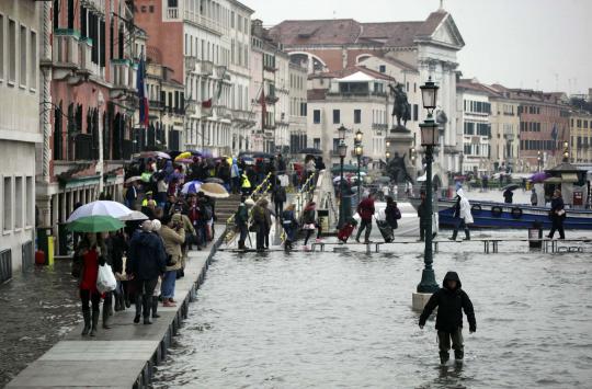 Kota Venesia tenggelam