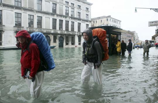 Kota Venesia tenggelam
