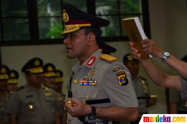 Foto : Kapolri pimpin sertijab Kapolda Lampung baru 