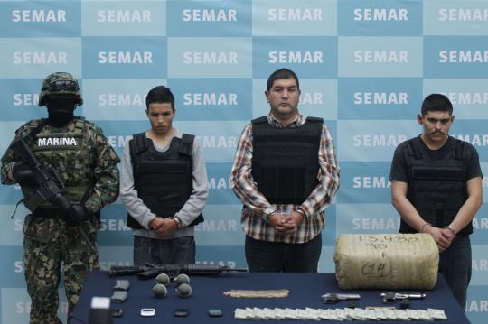 Gembong narkoba Meksiko ditangkap