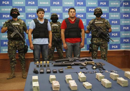 Gembong narkoba Meksiko ditangkap