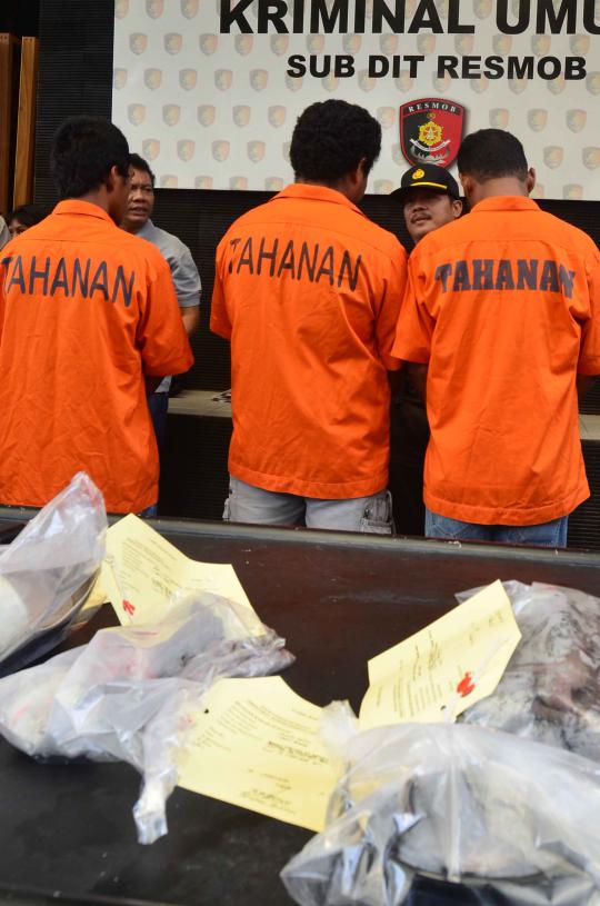 3 Pelaku penusukan di Cafe 999 diamankan