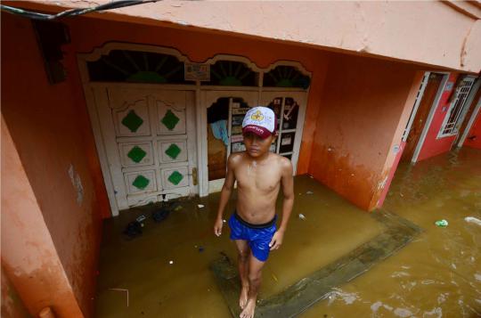 Banjir kembali mampir ke Kampung Pulo