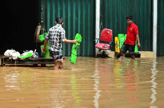 Pasar Cipulir terendam banjir 