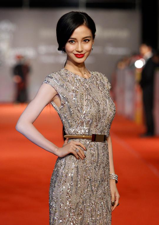 Cantiknya artis Taiwan di Golden Horse Film Awards