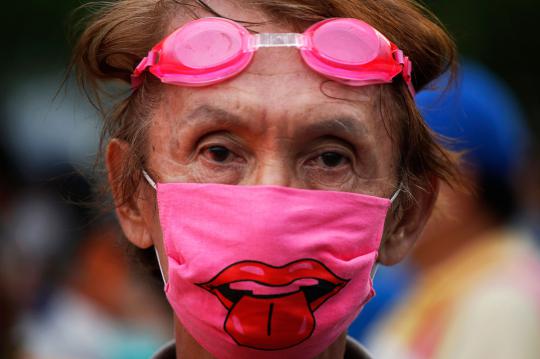 Demo anti pemerintah di Bangkok ricuh