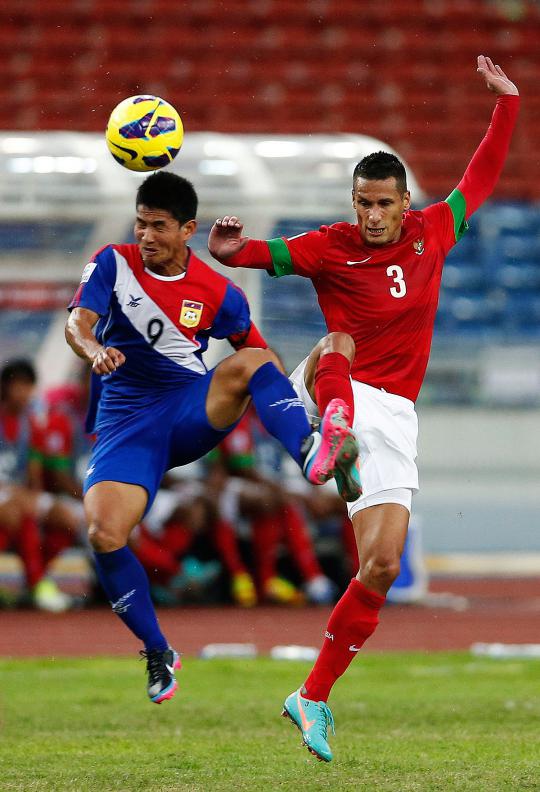 Timnas Indonesia main imbang lawan Laos 2-2