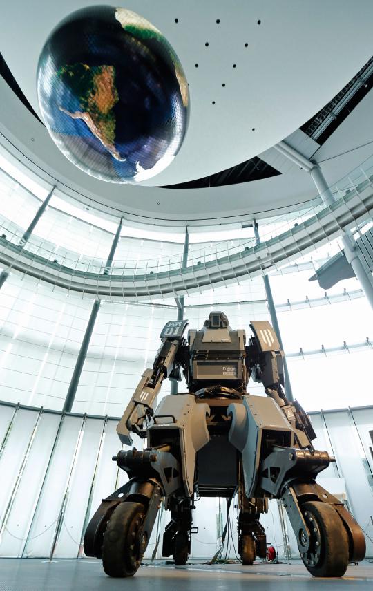 Kuratas, robot tempur Jepang seberat 4 ton