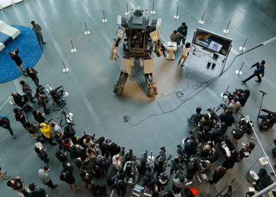 Kuratas, robot tempur Jepang seberat 4 ton