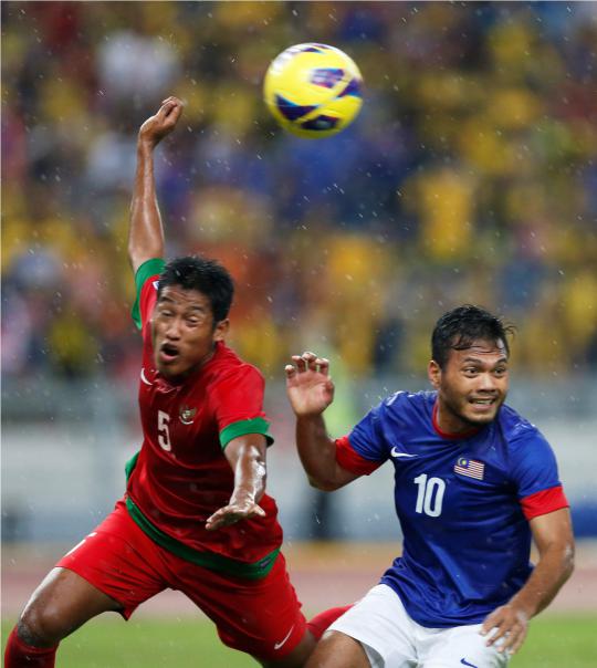 Sang Garuda tunduk dari Malaysia 0-2