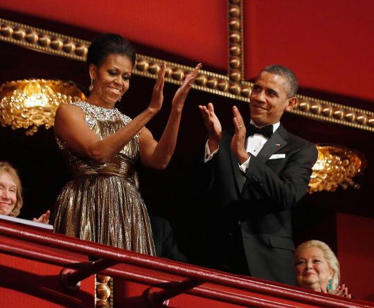 Obama dan Michelle hadiri Kennedy Center Honors