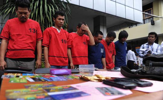 9 Pelaku kejahatan berbagai modus berhasil dibekuk