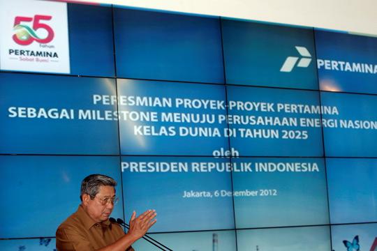 SBY resmikan delapan proyek Pertamina