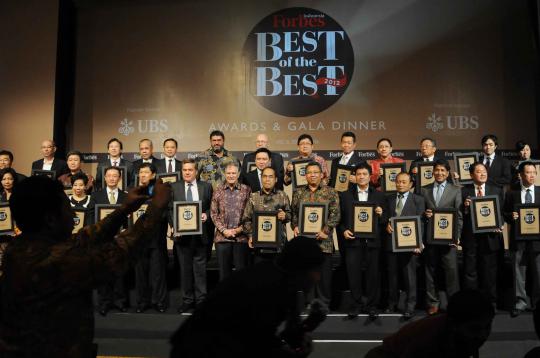 Forbes berikan penghargaan kepada 50 perusahaan di Indonesia