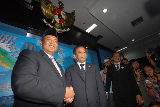 Pelantikan Kepala BNN Irjen Pol Anang Iskandar