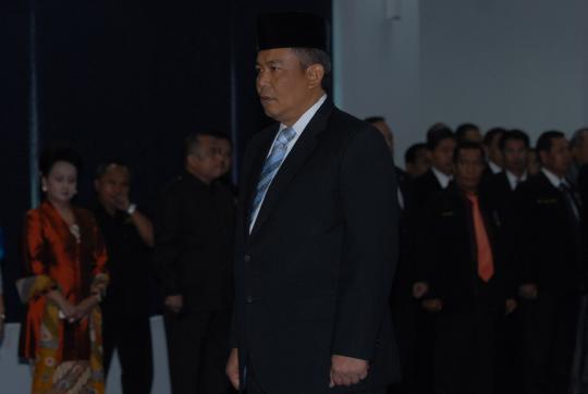Pelantikan Kepala BNN Irjen Pol Anang Iskandar