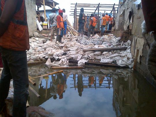 500 rumah di Muara Angke terendam banjir akibat tanggul jebol