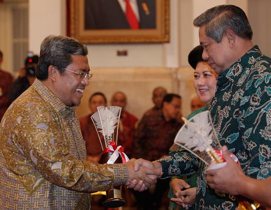 Presiden SBY berikan penghargaan Adhikarya Pangan Nusantara
