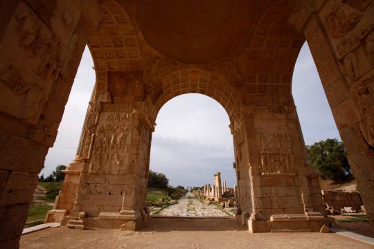 Leptis Magna, jejak kejayaan Kerajaan Romawi