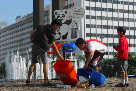 Kesadaran membuang sampah pada tempatnya