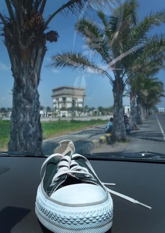 Monumen Simpanglima Gumul mirip monumen di Paris