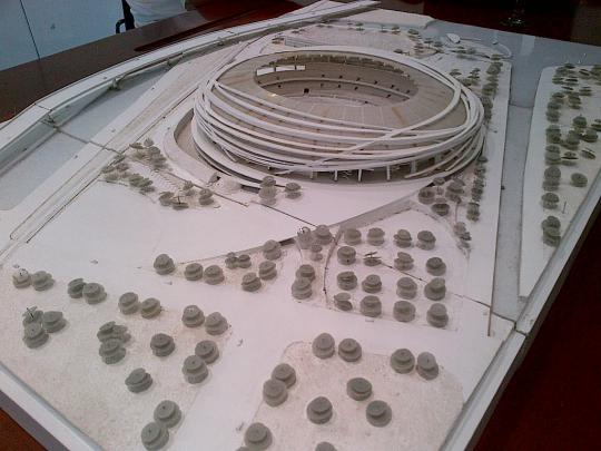 Penampakan stadion Rp 1 Triliun yang akan dibangun Jokowi