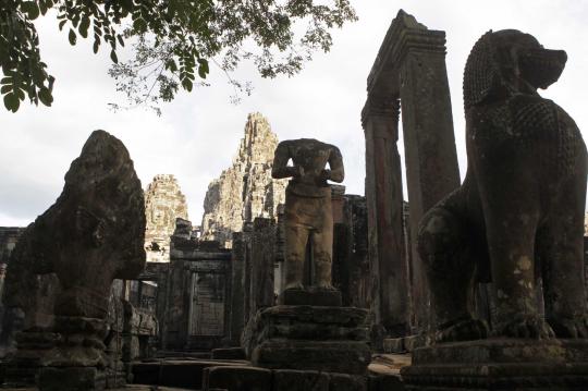 Menjelajahi satu-satunya candi Budha di Kamboja