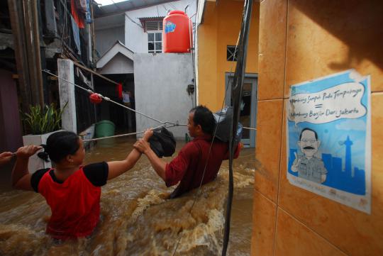 Banjir kiriman rendam Kampung Pulo capai 1 meter