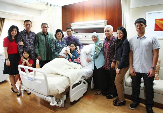 Kelahiran cucu kedua SBY, Airlangga Satriadhi Yudhoyono
