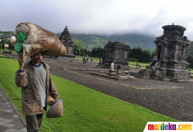 Foto : Wisata Candi Arjuna tempat alternatif liburan Natal 